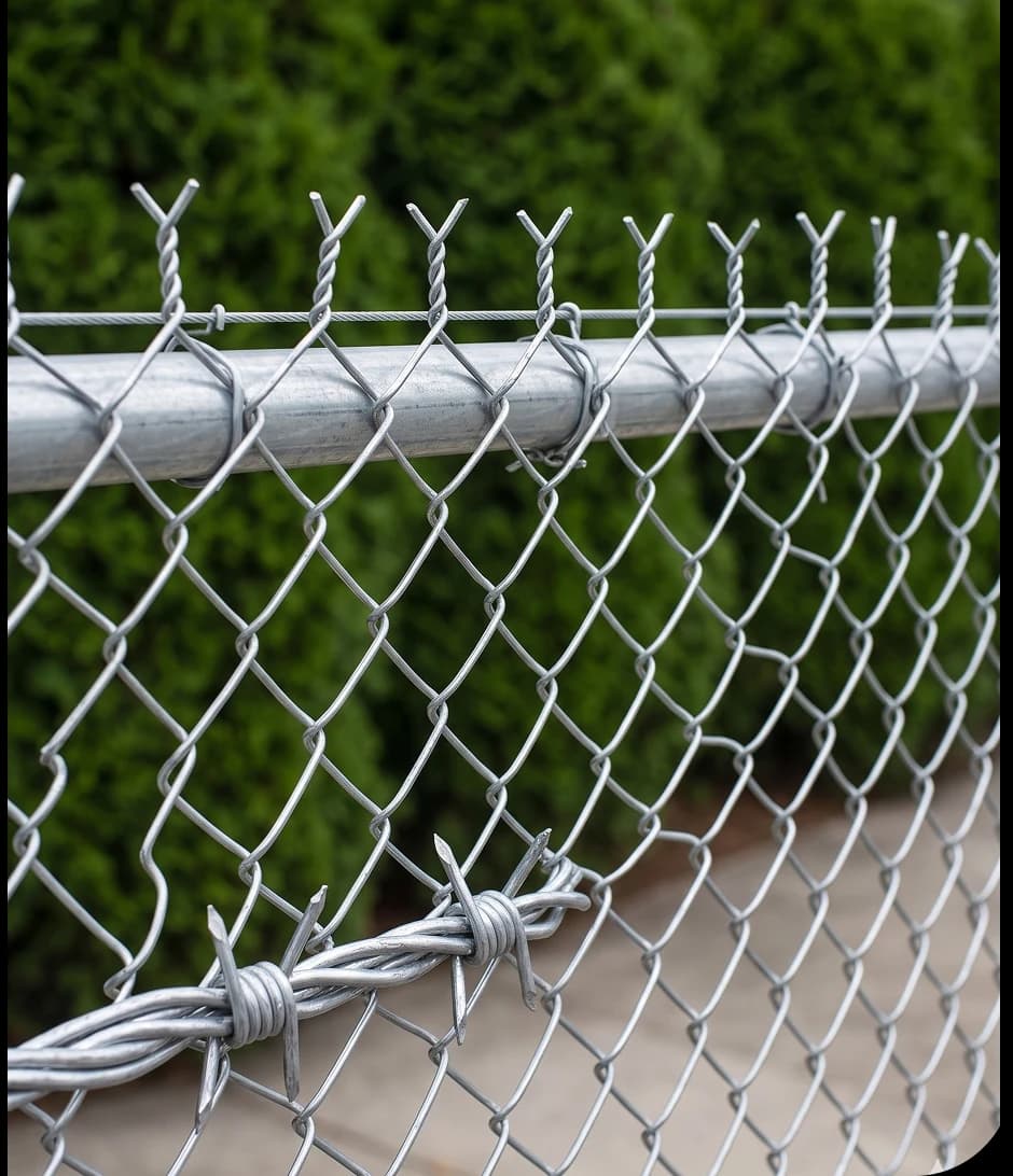 GI Chain Link Twisted Fence